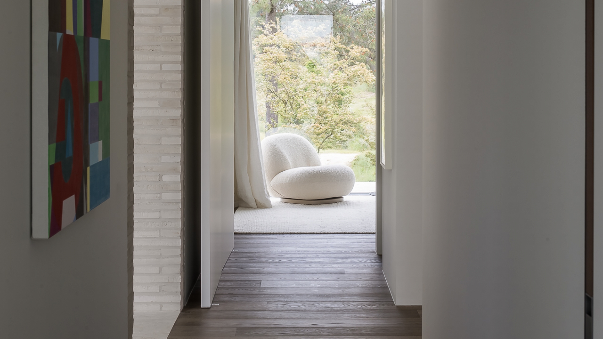 Villa HB interior architecture by Eline Ostyn furniture
