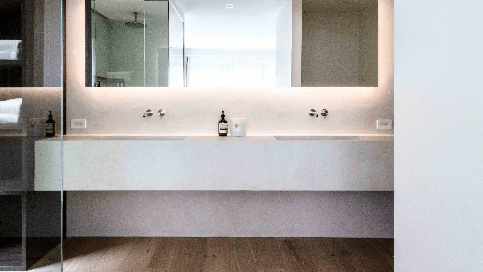 YB refurbishment Canada interior architecture by Eline Ostyn bathroom
