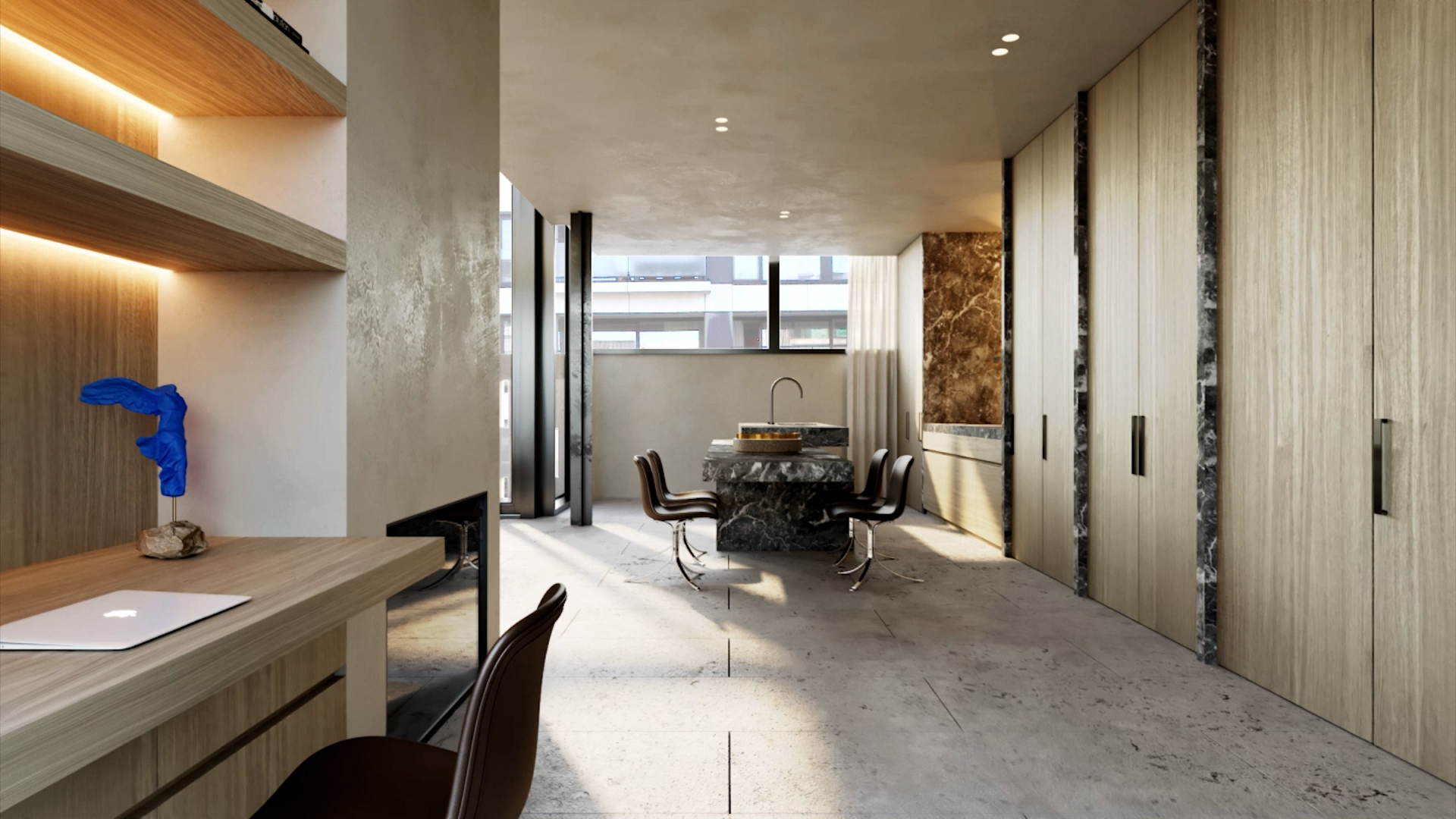 WJR Vertikal interior architecture by Eline Ostyn kitchen