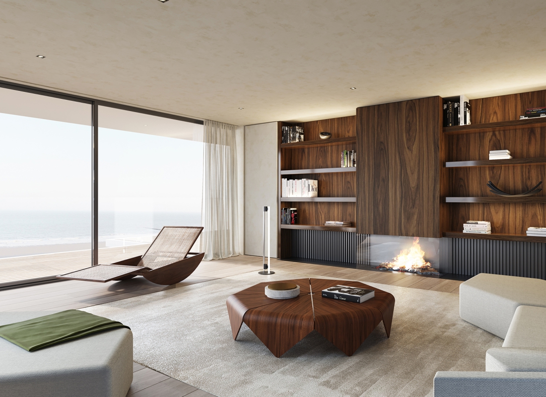 Blanke Top Cadzand DR living room Eline Ostyn